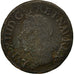Münze, Frankreich, Louis XIII, Double Tournois, 1642, SGE+, Kupfer, Gadoury:12