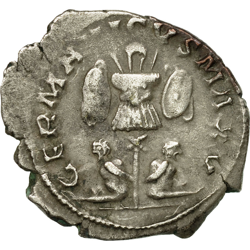 Coin, Gallienus, Antoninianus, 257-258, Trier or Cologne, VF(20-25), Billon
