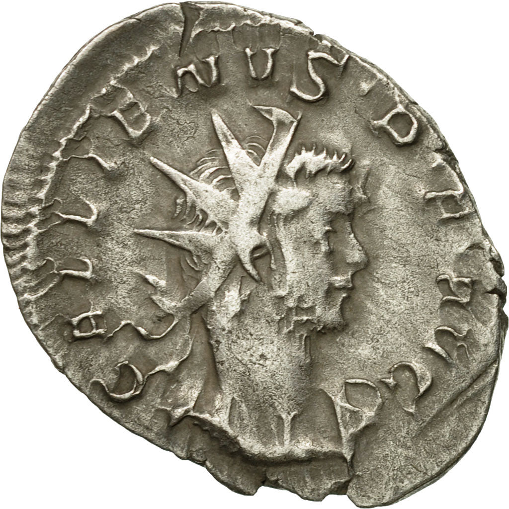 Coin, Gallienus, Antoninianus, 257-258, Trier or Cologne, VF(30-35), Billon