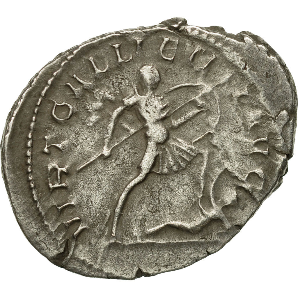 Coin, Gallienus, Antoninianus, 257-258, Trier or Cologne, VF(30-35), Billon