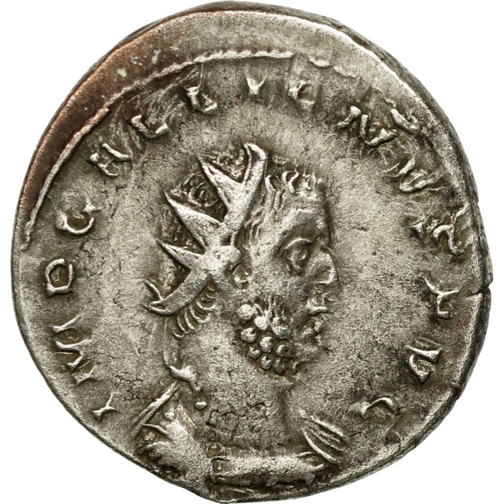 Coin, Gallienus, Antoninianus, 253-254, Trier or Cologne, EF(40-45), Billon