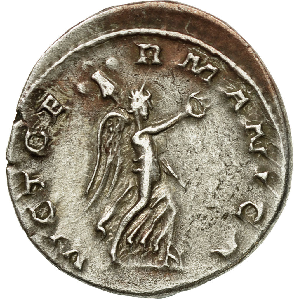 Coin, Gallienus, Antoninianus, 253-254, Trier or Cologne, EF(40-45), Billon