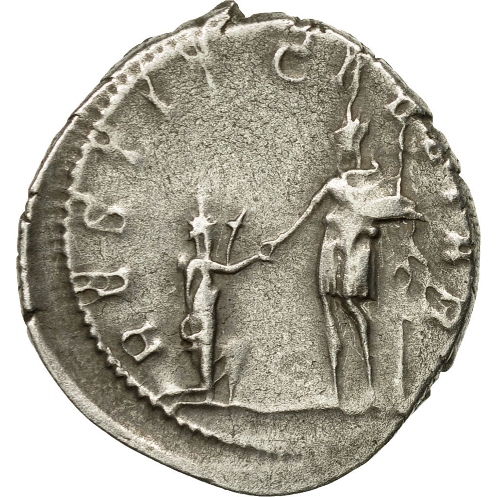Coin, Gallienus, Antoninianus, 257-258, Trier or Cologne, EF(40-45), Billon