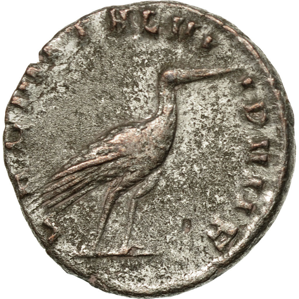 Coin, Gallienus, Antoninianus, 257-258, Milan, Rare, VF(30-35), Billon, RIC:339