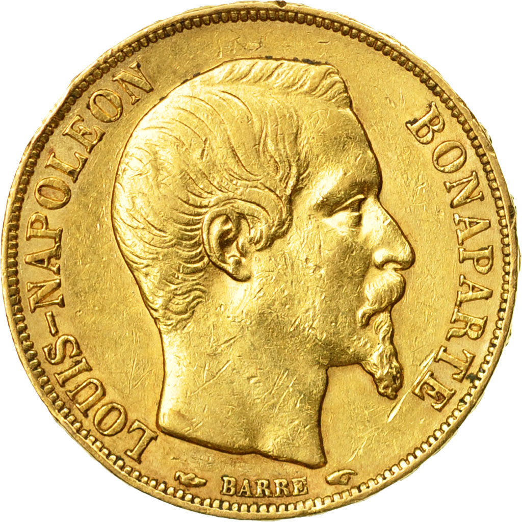 Monnaie, France, Napoleon III, Napoléon III, 20 Francs, 1852, Paris, TTB, Or