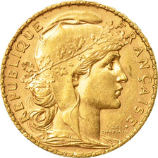 Monnaie, France, Marianne, 20 Francs, 1906, Paris, TTB+, Or, Gadoury:1064