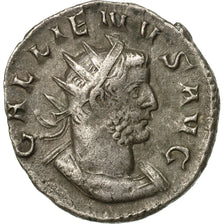 Coin, Gallienus, Antoninianus, 257-258, Milan, Rare, MS(60-62), Billon, RIC:320