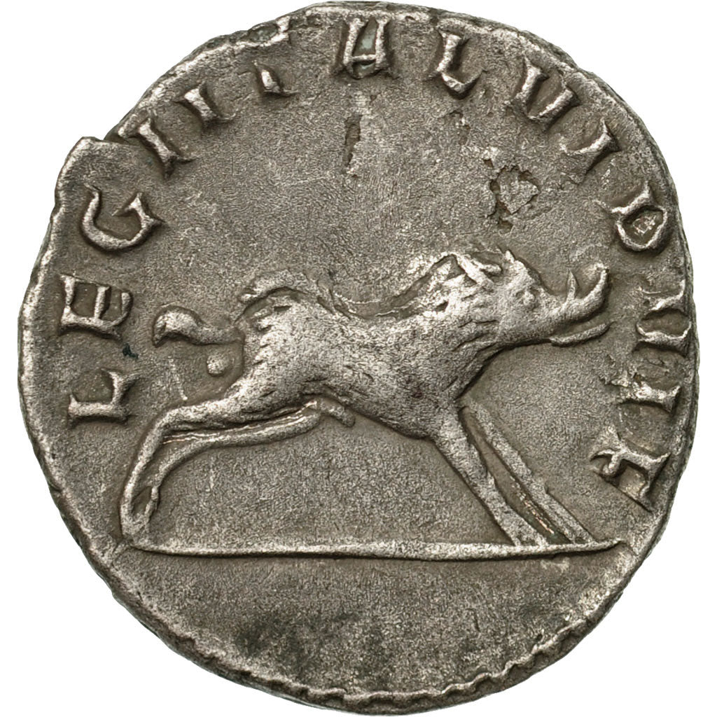 Coin, Gallienus, Antoninianus, 257-258, Milan, Rare, MS(60-62), Billon, RIC:320