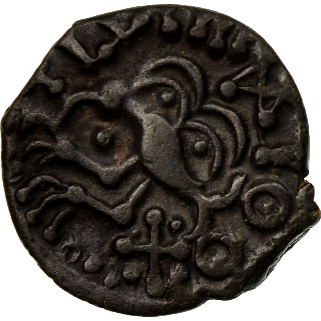 Münze, Senones, Bronze, VZ+, Bronze, Delestrée:2636