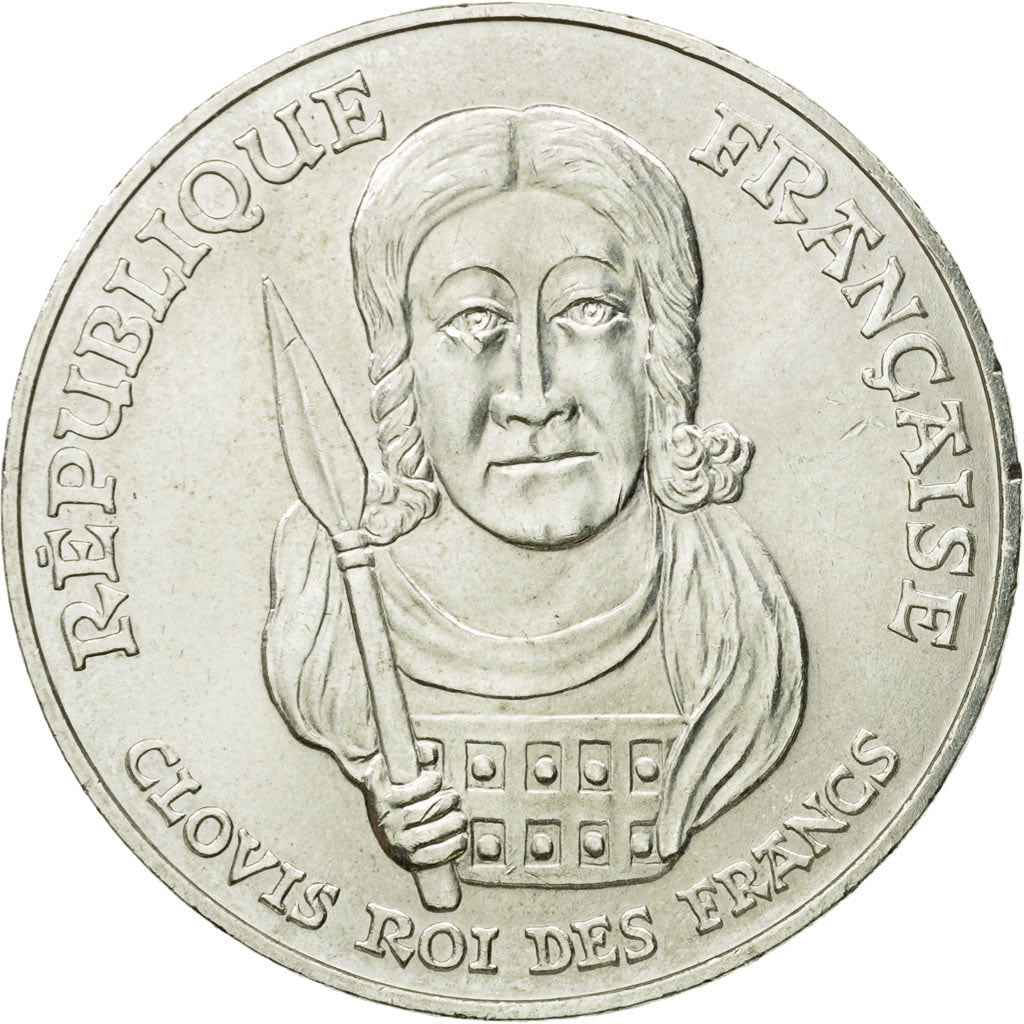 Monnaie, France, Clovis, 100 Francs, 1996, Paris, SUP, Argent, Gadoury:953