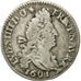 Monnaie, France, Louis XIV, 4 Sols, 1691, Paris, TB+, Argent, Gadoury:106