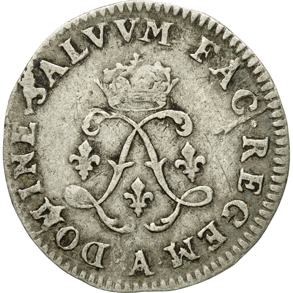 Monnaie, France, Louis XIV, 4 Sols, 1691, Paris, TB+, Argent, Gadoury:106