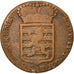 Moneta, Lussemburgo, Leopold II, Sol, 1790, G, MB+, Rame, KM:15