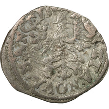 Coin, France, Charles IV, 1/2 Gros, Nancy, VF(30-35), Billon, Boudeau:1561