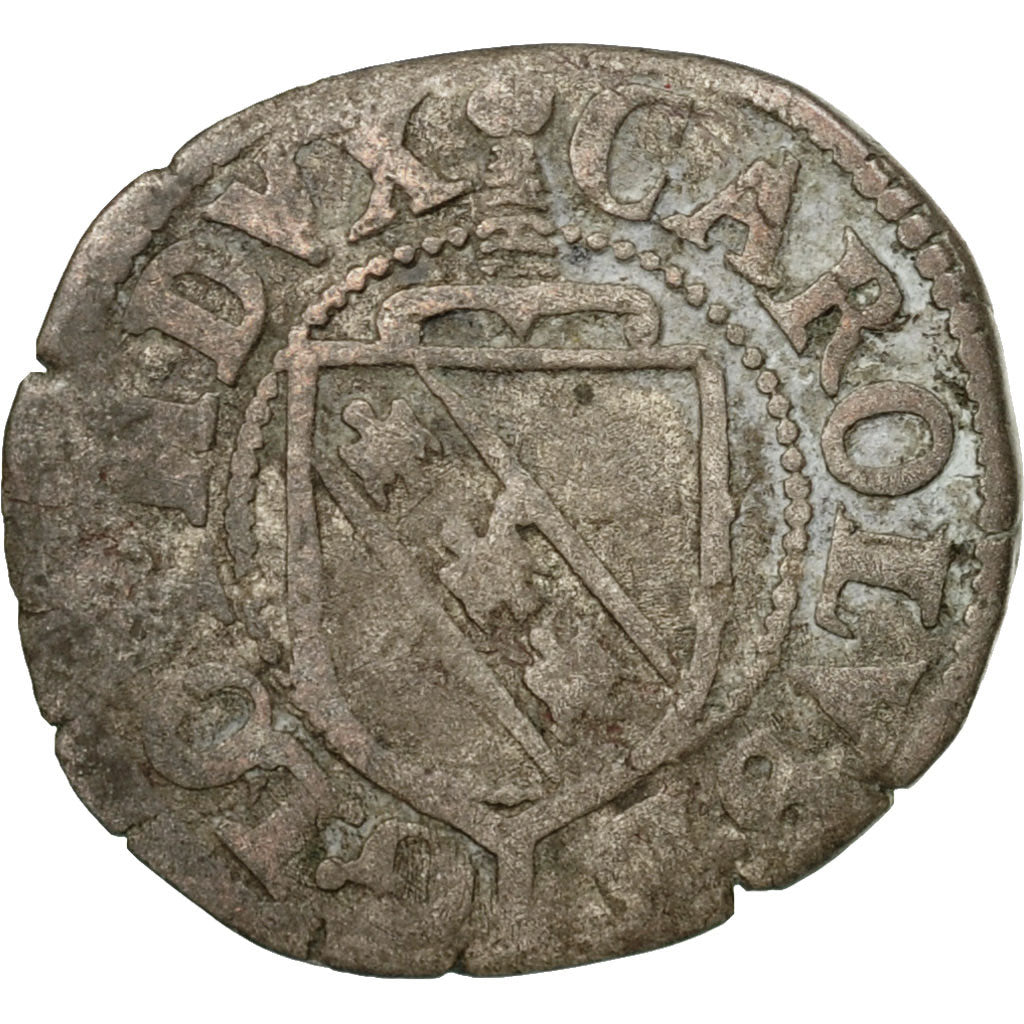 Moneda, Francia, 1/2 Sol, Nancy, BC+, Vellón, Boudeau:1539