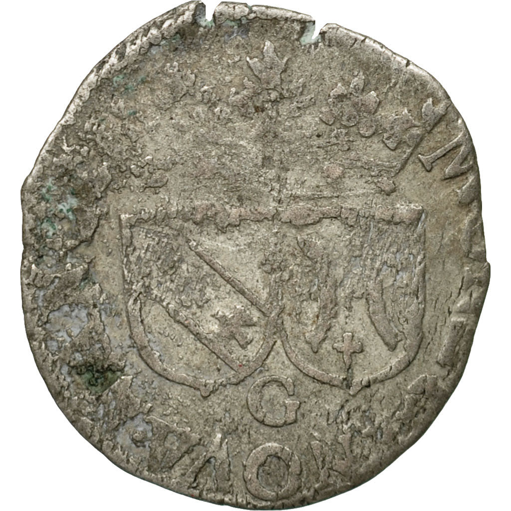 Munten, Frankrijk, Henri Ier, Gros, Nancy, FR, Billon, Boudeau:1550