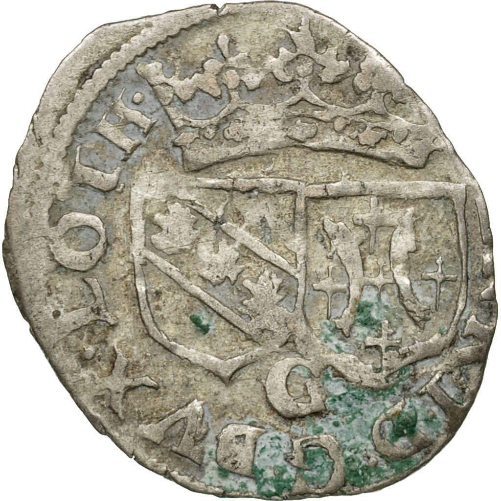 Coin, France, Henri Ier, Gros, Nancy, VF(20-25), Billon, Boudeau:1550