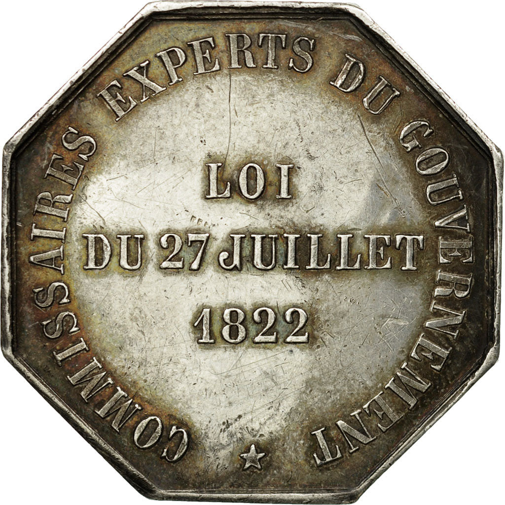 France, Medal, Commissaires experts du gouvernement, 1831, Domard, AU(50-53)