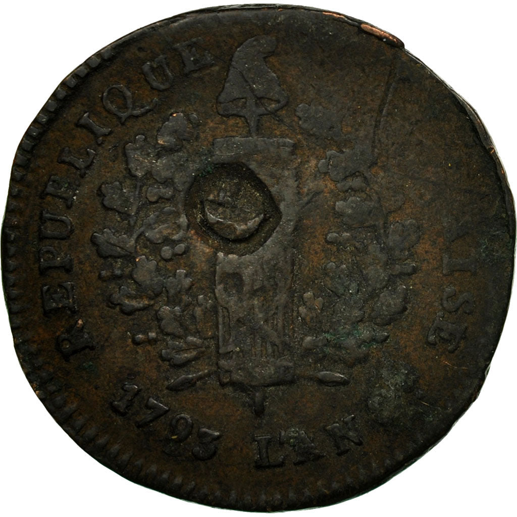 Coin, German States, MAINZ, Friedrich Karl Josef, 2 Sols, 1793, Mayence