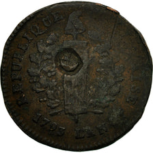 Coin, German States, MAINZ, Friedrich Karl Josef, 2 Sols, 1793, Mayence