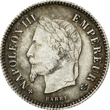 Coin, France, Napoleon III, Napoléon III, 20 Centimes, 1867, Strasbourg