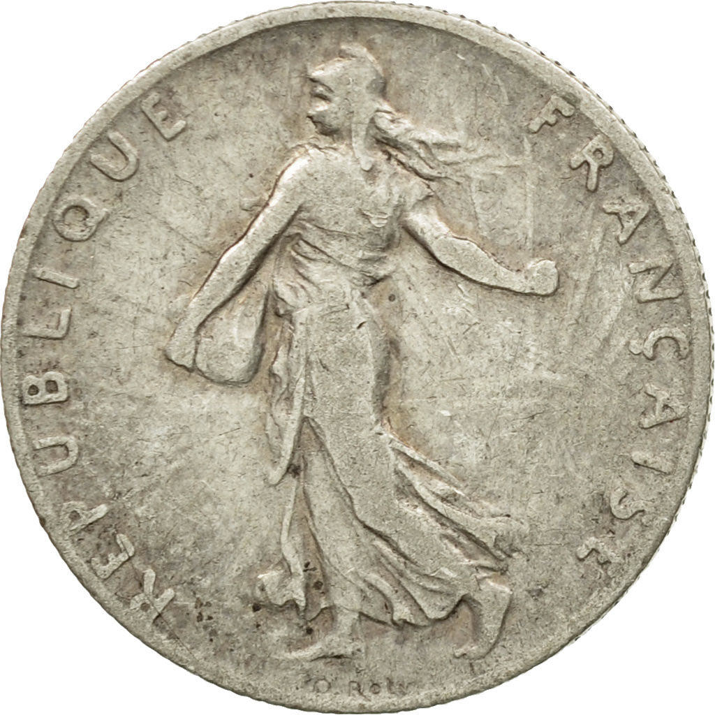 Münze, Frankreich, Semeuse, 50 Centimes, 1906, Paris, S+, Silber, KM:854