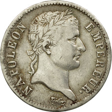 Coin, France, Napoléon I, Franc, 1808, Paris, VF(30-35), Silver, KM:682.1