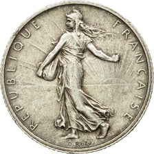 Coin, France, Semeuse, Franc, 1904, Paris, AU(50-53), Silver, KM:844.1