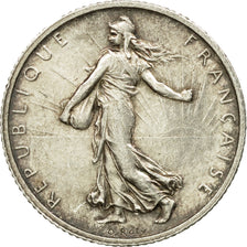 Coin, France, Semeuse, Franc, 1904, Paris, AU(50-53), Silver, KM:844.1