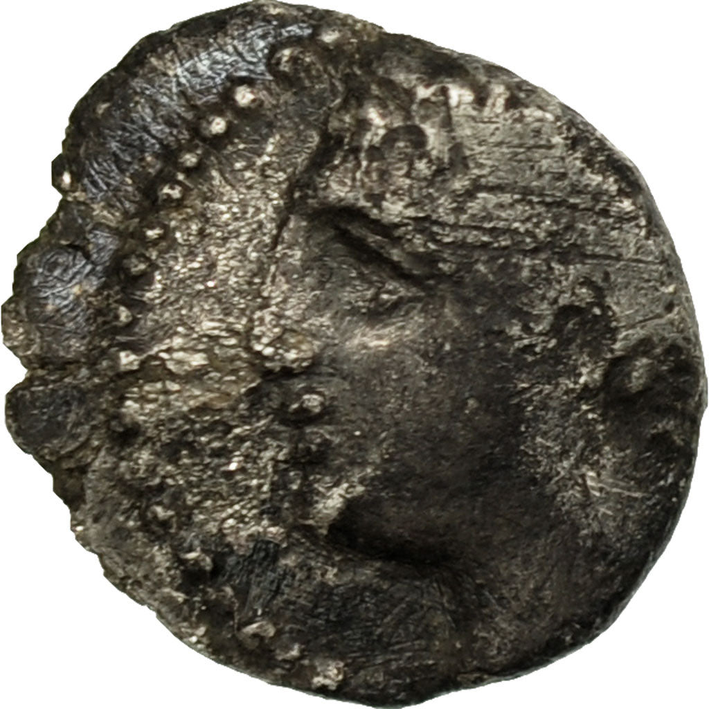 Coin, Massalia, Obol, 200-121 BC, Marseille, VF(20-25), Silver, SNG Cop:723-8
