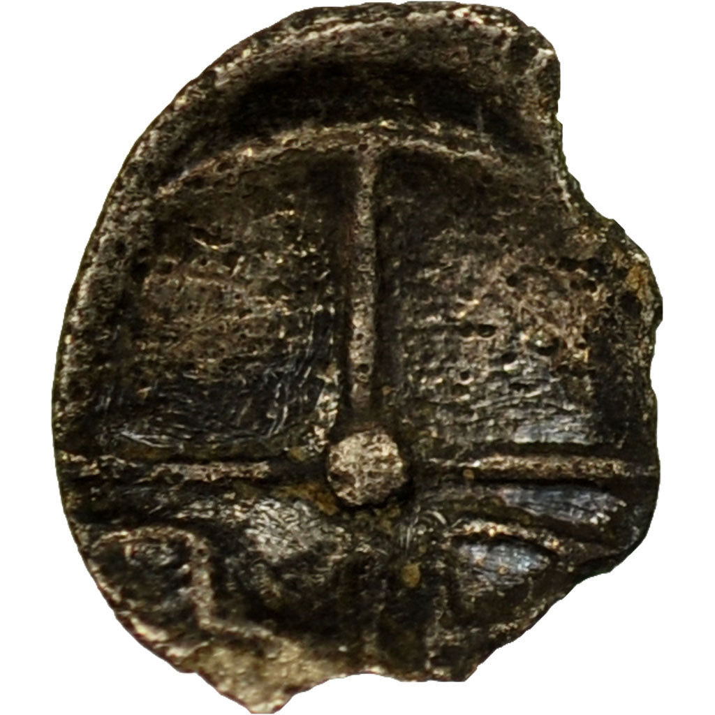 Coin, Massalia, Obol, 200-121 BC, Marseille, VG(8-10), Silver, SNG Cop:723-8