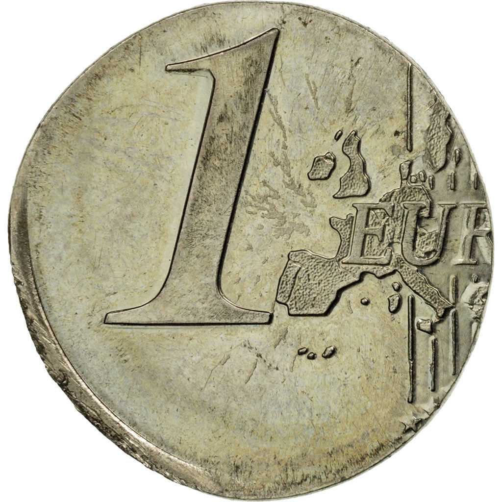 Austria, Euro, 2002, Fautée - frappe sur coeur, MBC, Cobre - níquel