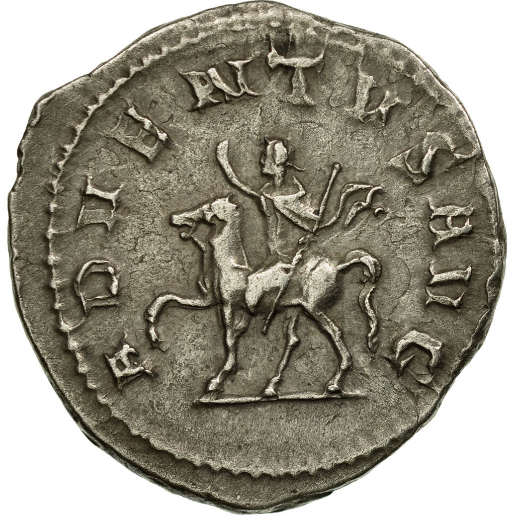 Coin, Trajan Decius, Antoninianus, 250-251, Rome, AU(55-58), Billon, RIC:11b