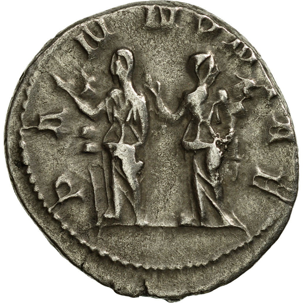 Coin, Trajan Decius, Antoninianus, 250-251, Rome, AU(50-53), Billon, RIC:21b