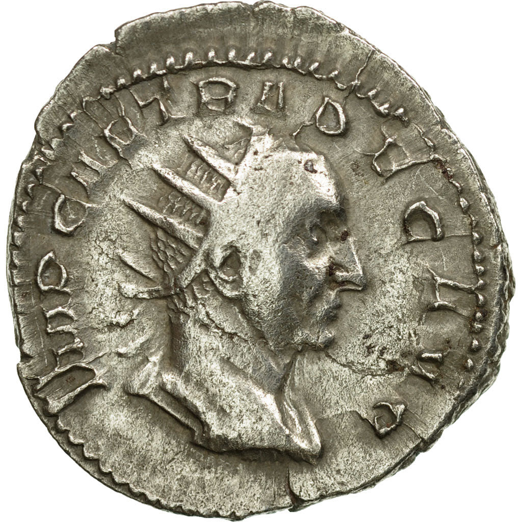 Coin, Trajan Decius, Antoninianus, 250-251, Rome, VF(30-35), Billon, RIC:35 b