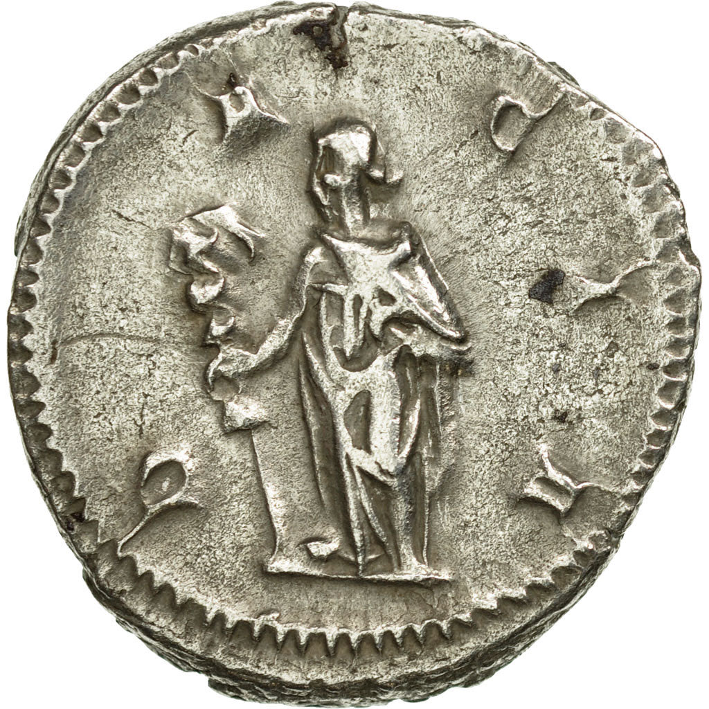 Coin, Trajan Decius, Antoninianus, 250-251, Rome, VF(30-35), Billon, RIC:35 b