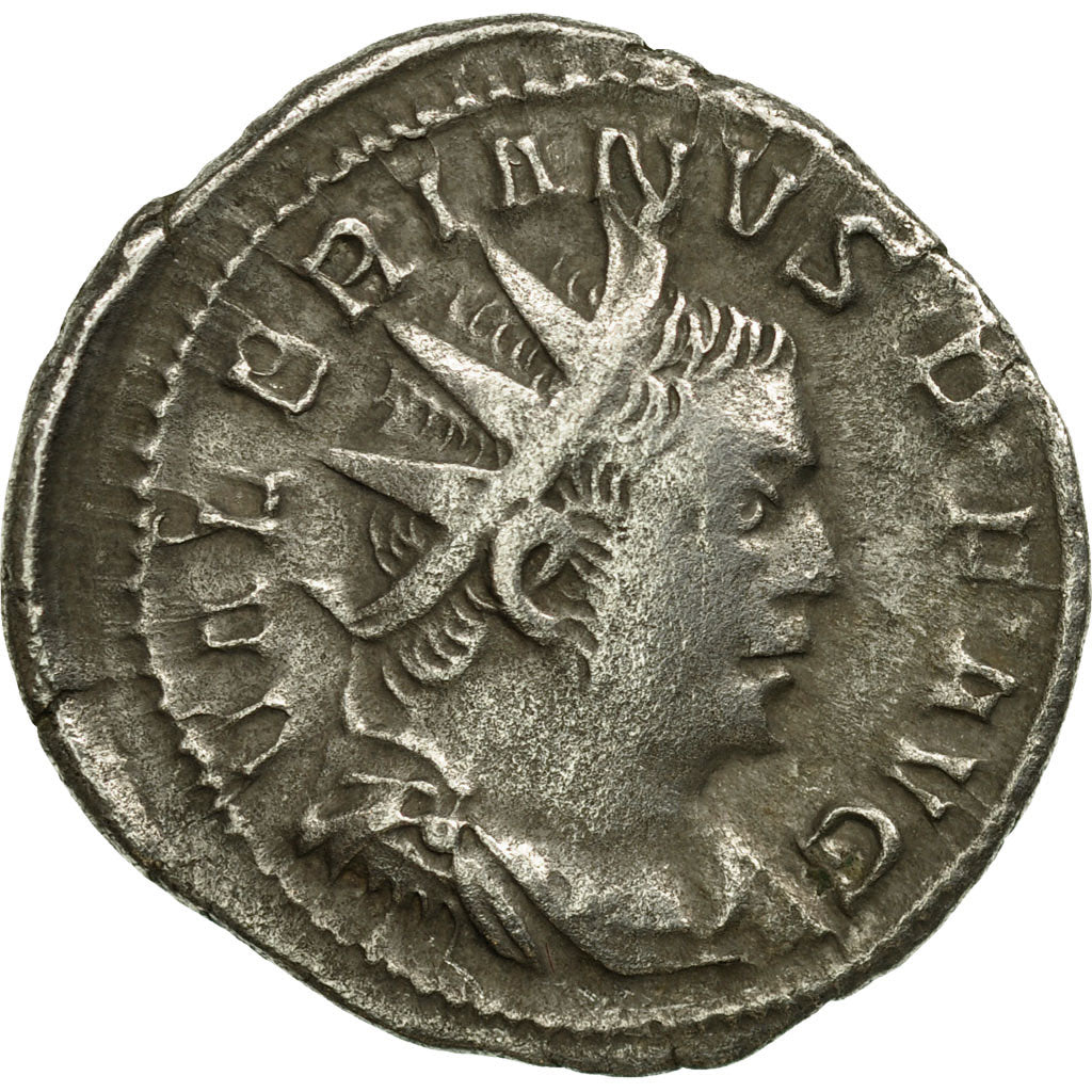 Coin, Valerian I, Antoninianus, 253-254, Trier or Cologne, EF(40-45), Billon