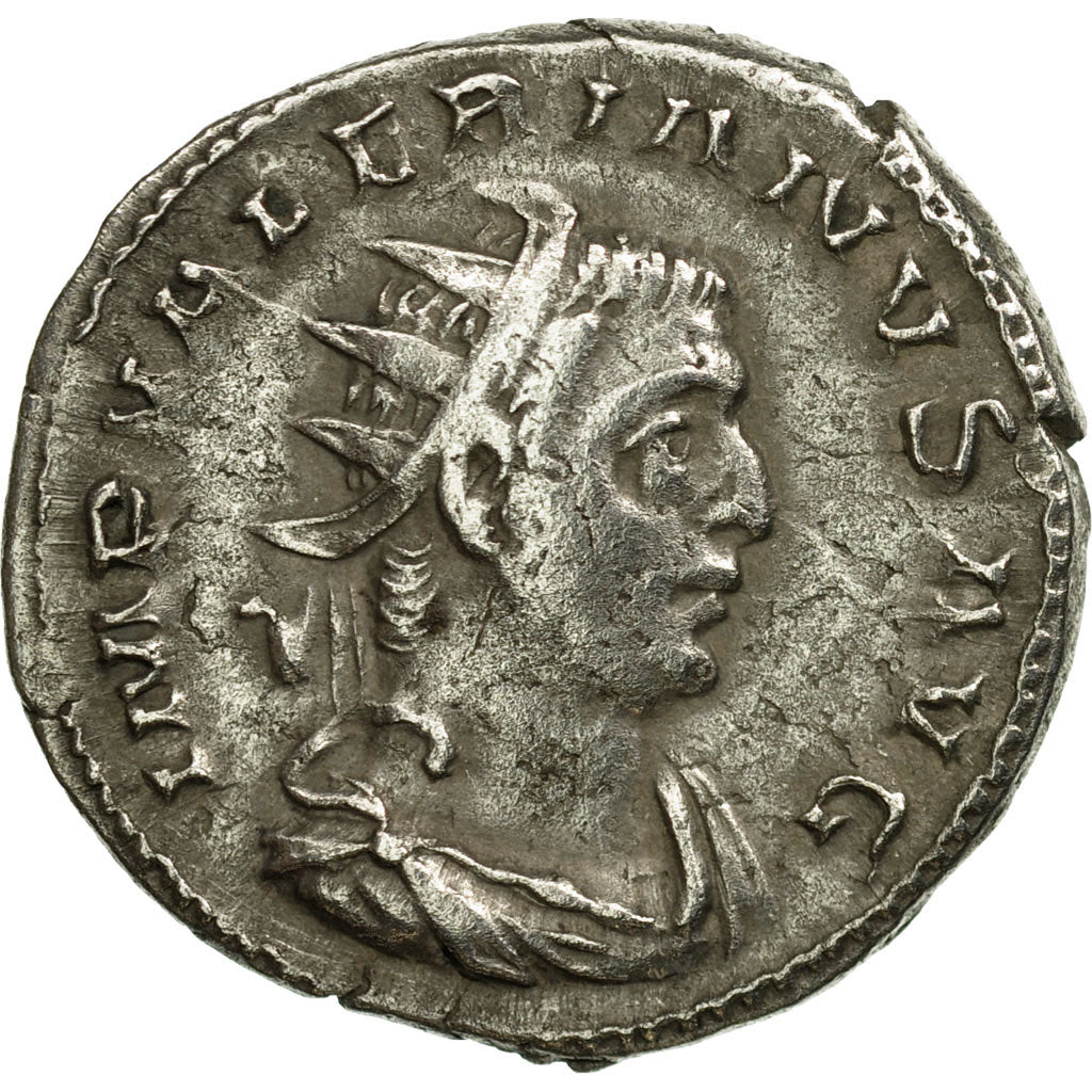 Coin, Valerian I, Antoninianus, 253-254, Trier or Cologne, AU(50-53), Billon