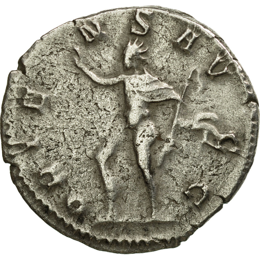 Coin, Valerian I, Antoninianus, 253-254, Trier or Cologne, AU(50-53), Billon