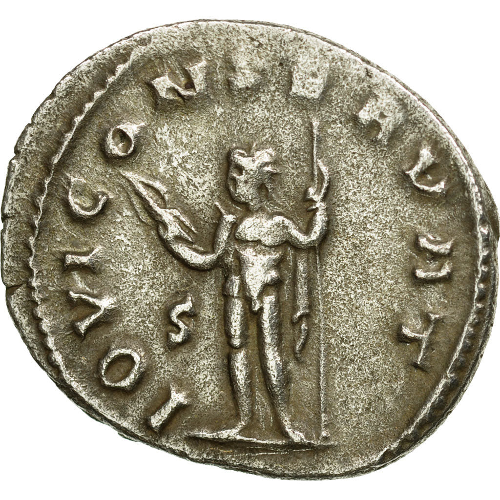 Coin, Valerian I, Antoninianus, 253-254, Rome, EF(40-45), Billon, RIC:93