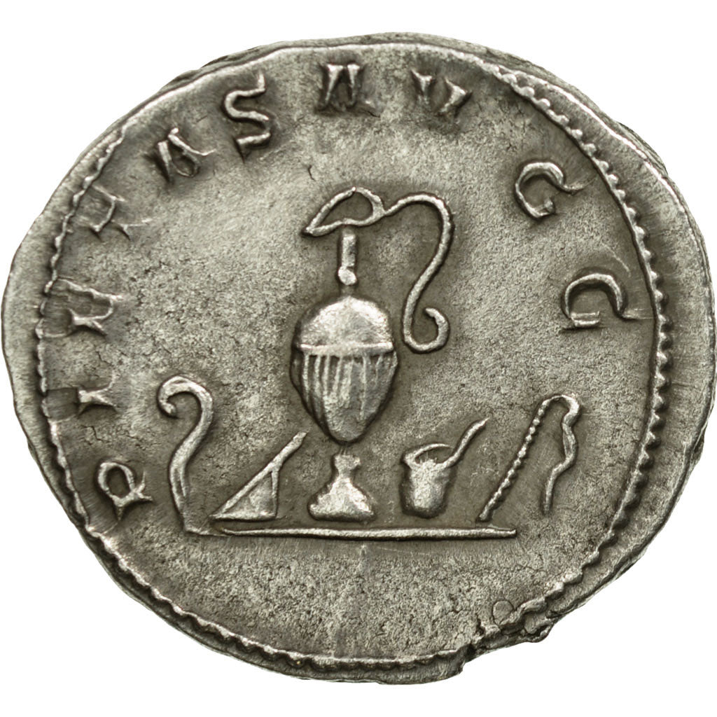Coin, Valerian II, Antoninianus, 254-255, Trier or Cologne, MS(60-62), Billon