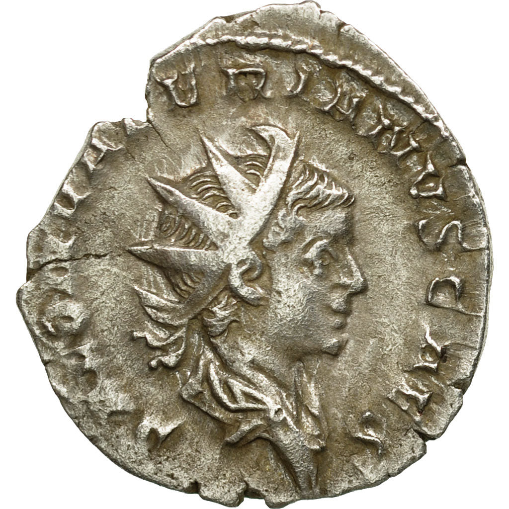 Coin, Saloninus, Antoninianus, 254-255, Trier or Cologne, EF(40-45), Billon