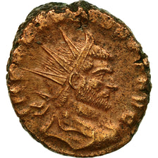 Coin, Claudius II (Gothicus), Antoninianus, 260, Milan, VF(20-25), Billon