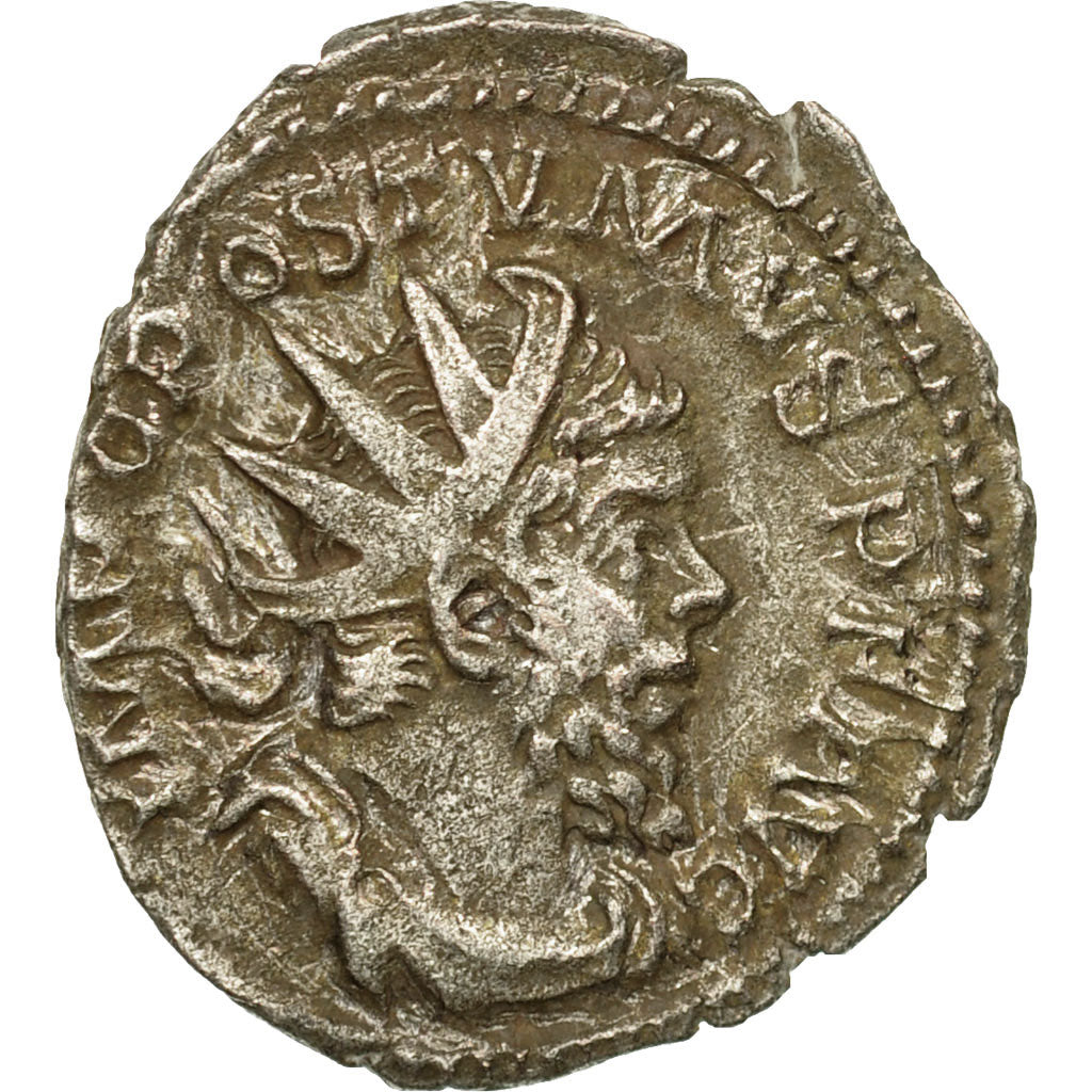 Coin, Postumus, Antoninianus, 260-269, Trier or Cologne, EF(40-45), Billon