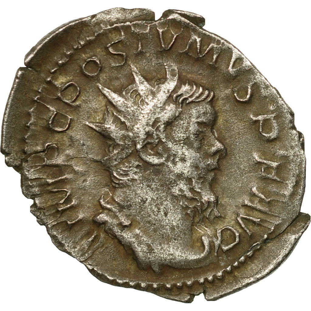 Coin, Postumus, Antoninianus, 260-269, Trier or Cologne, VF(30-35), Billon
