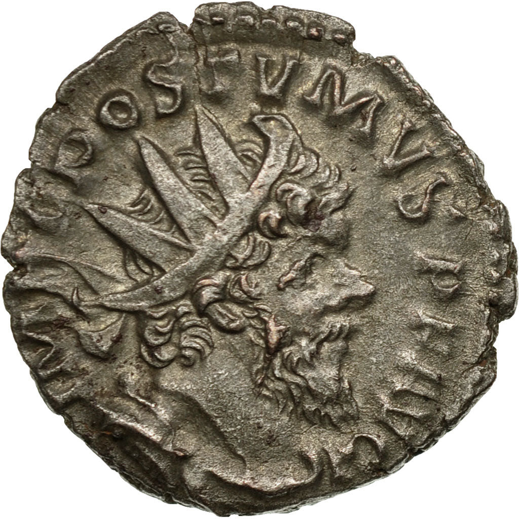 Coin, Postumus, Antoninianus, 260-269, Trier or Cologne, EF(40-45), Billon
