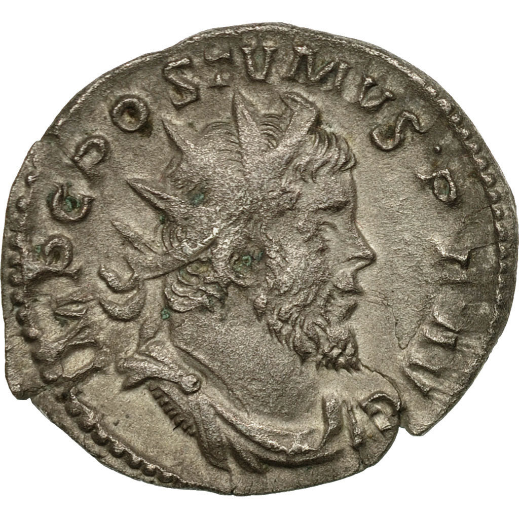 Munten, Postuum, Antoninianus, 260-269, Trier or Cologne, ZF, Billon, RIC:89