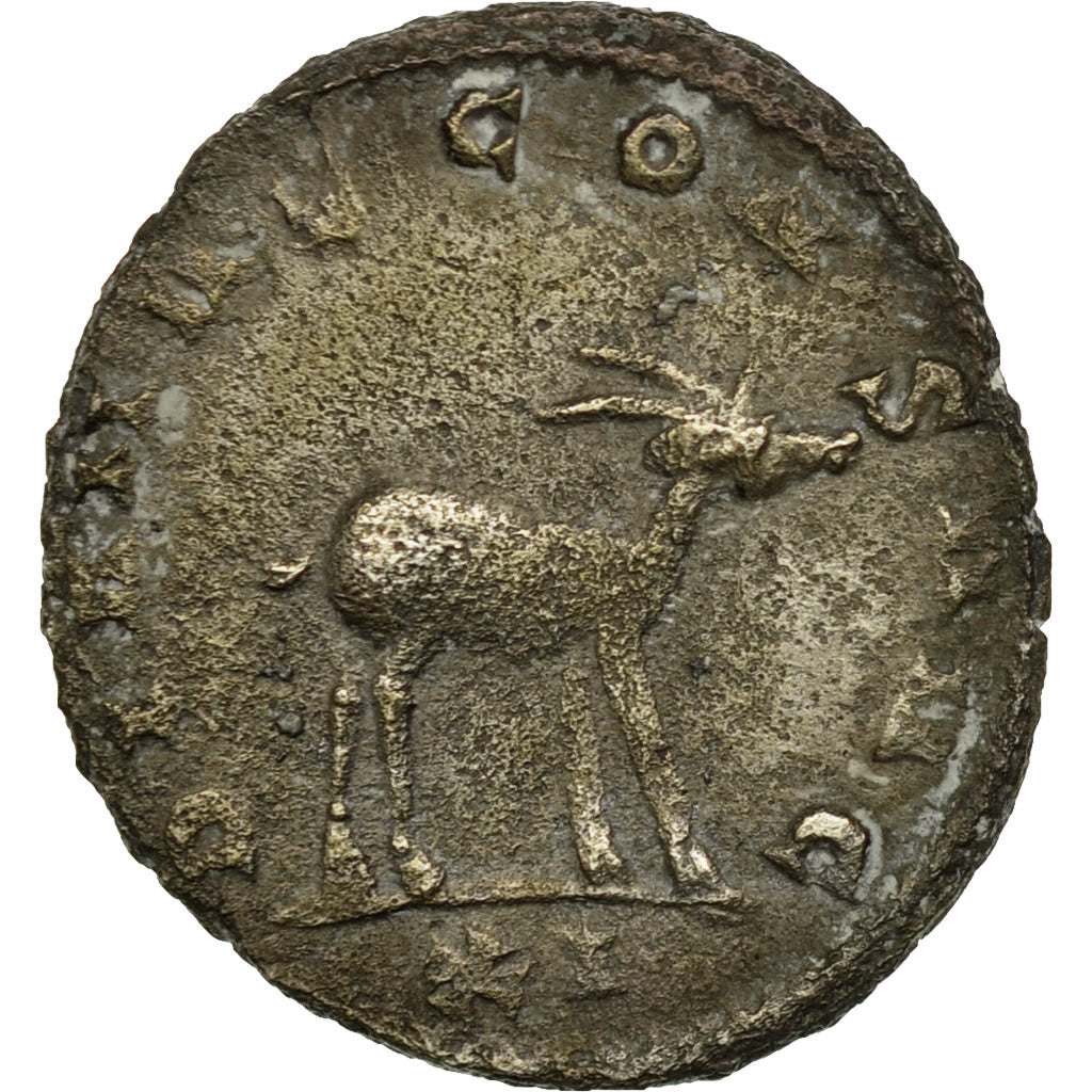 Coin, Gallienus, Antoninianus, 260-269, Rome, VF(30-35), Billon, RIC:207