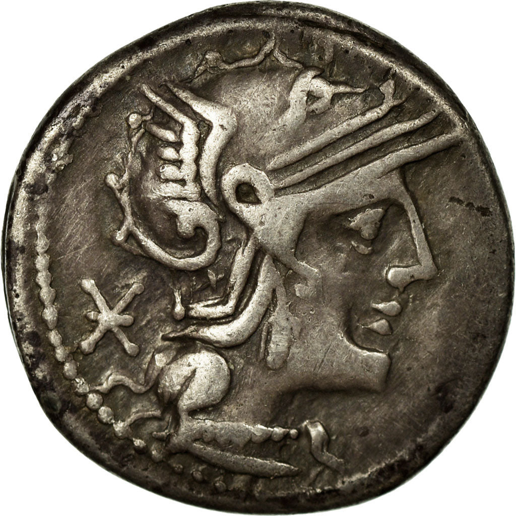 Monnaie, Marcia, Denier, Rome, TB, Argent