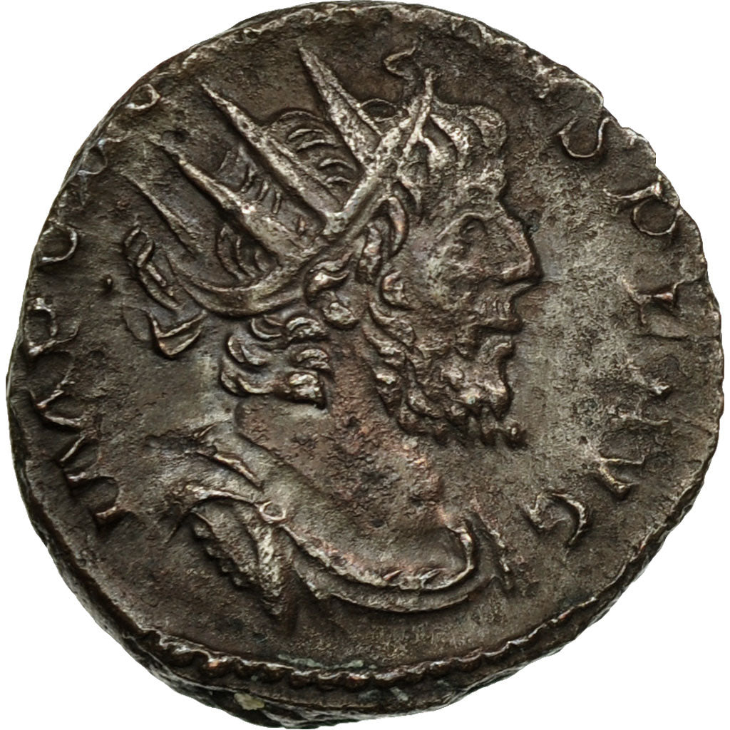Moneda, Victorinus, Antoninianus, AD 269-271, Trier or Cologne, MBC+, Vellón